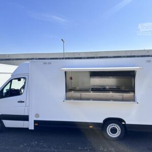 Mercedes-Benz Foodtruck, Imbisswagen, Food Truck mit neuer Küche und Ausstattung