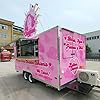 Custom Food Trailer for Small Business Catering Brand with Flexible Kitchen Equipment Layout Supporting Coffee Cake BBQ Sausage Hamburger Fried Chicken and Ice Cream at Street Festivals and Events - Image 3