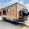 Mobile Food Truck Custom Fast Food Trailer with Commercial Kitchen Setup for Hot Dogs, Sandwiches, and Fries, Perfect for Street Corners, Office Zones, and Night Catering