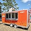 Mobile Food Trailer Builder: Custom Catering Truck with Kitchen Equipment for Street Vendor Business | Coffee, Burger, Ice Cream Sales