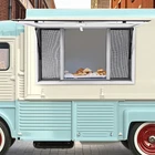 Aluminum Alloy Food Truck Service Window Concession Stand Serving Window 48*30in - Image 11