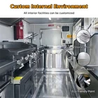 Food Trailer for Sale Fully Equipped Mobile Food Truck Mobile Kitchen - Image 8