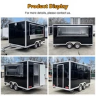 Food Trailer for Sale, Fully Equipped Mobile Food Truck with Kitchen and Refrige - Image 2