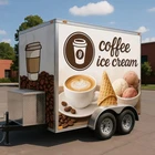 Modern Mobile Kitchens Food Trailer Truck Concession Catering Caravan with Snack - Image 2