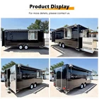 Mobile Food Truck Trailer for Sale with Full Kitchen Setup, Fully Equipped Hot D - Image 2