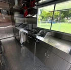 Food Trailer for Sale, Fully Equipped Mobile Food Truck with Kitchen and Refrige - Image 5