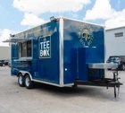 Food Trailer for Sale, Fully Equipped Mobile Food Truck with Kitchen and Refrige - Image 2