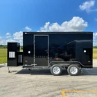 Food Trailer for Sale, Fully Equipped Mobile Food Truck with Kitchen and Refrige - Image 2