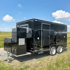 Food Trailer for Sale, Fully Equipped Mobile Food Truck with Kitchen and Refrige - Image 4