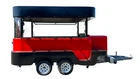 150" Vendor Trailer Mobile Concession Food Vending Cart Red Truck Head Trailer - Image 2