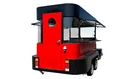 150" Vendor Trailer Mobile Concession Food Vending Cart Red Truck Head Trailer - Image 3
