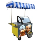 Kolice Ice Cream Vending Tricycle Ice Cream Freezer Ice Cream Food Truck Trailer - Image 2