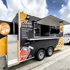 Food Truck Trailer Mobile Food Cart Hot Dog Coffee Cart Full Kitchen Equipment - Image 4