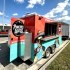 Food Truck Trailer Mobile Food Cart Hot Dog Coffee Cart Full Kitchen Equipment - Image 6