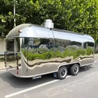 Food Trailer for Sale, Fully Equipped Mobile Food Truck with Kitchen and Refrige - Image 3