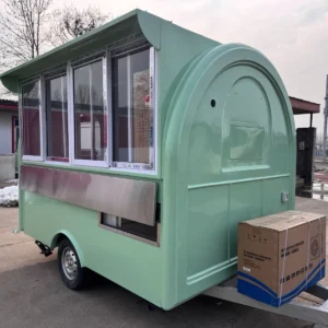 10x6 Matcha Green Food Trailer (Ready to be delivered)