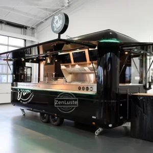 16.4ft Fully Loaded Food Truck With Fridge, Griddle, Grill & More!