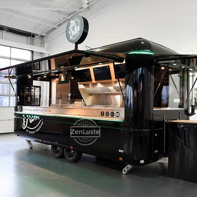 16.4ft Fully Loaded Food Truck With Fridge, Griddle, Grill & More!