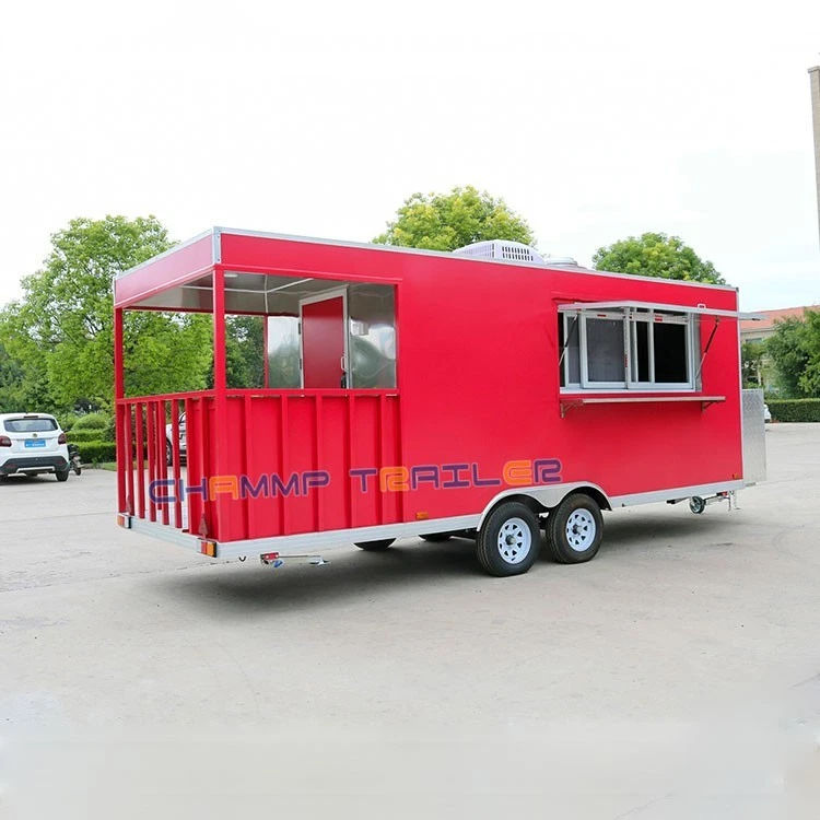 Fully Equipped 18.8′ Food Trailer w/ 3‑Station Sink, Fridge, Grill, Fryer, A/C