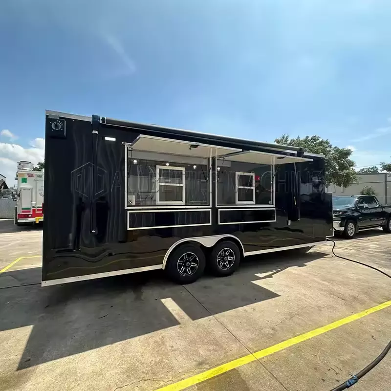 Food Truck Brand New, Fully Equipped with Concession Trailer for Small Business