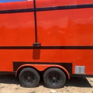 Food Trailer for Sale 2023 McGuber. Stainless Steel Interior slightly used