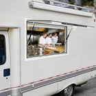 Rectangular Service Window For Food Trucks Serving Window 35 Inch*23 Inch - Image 3