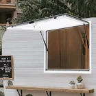 Rectangular Concession Stand Serving Window Food Truck Service Window 36*24 Inch - Image 5
