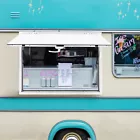 Rectangular Concession Stand Serving Window Food Truck Service Window 36*24 Inch - Image 6