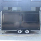 Square Sheet Metal Food Trailer U.S. port spot goods, ship immediately upon orde - Image 2