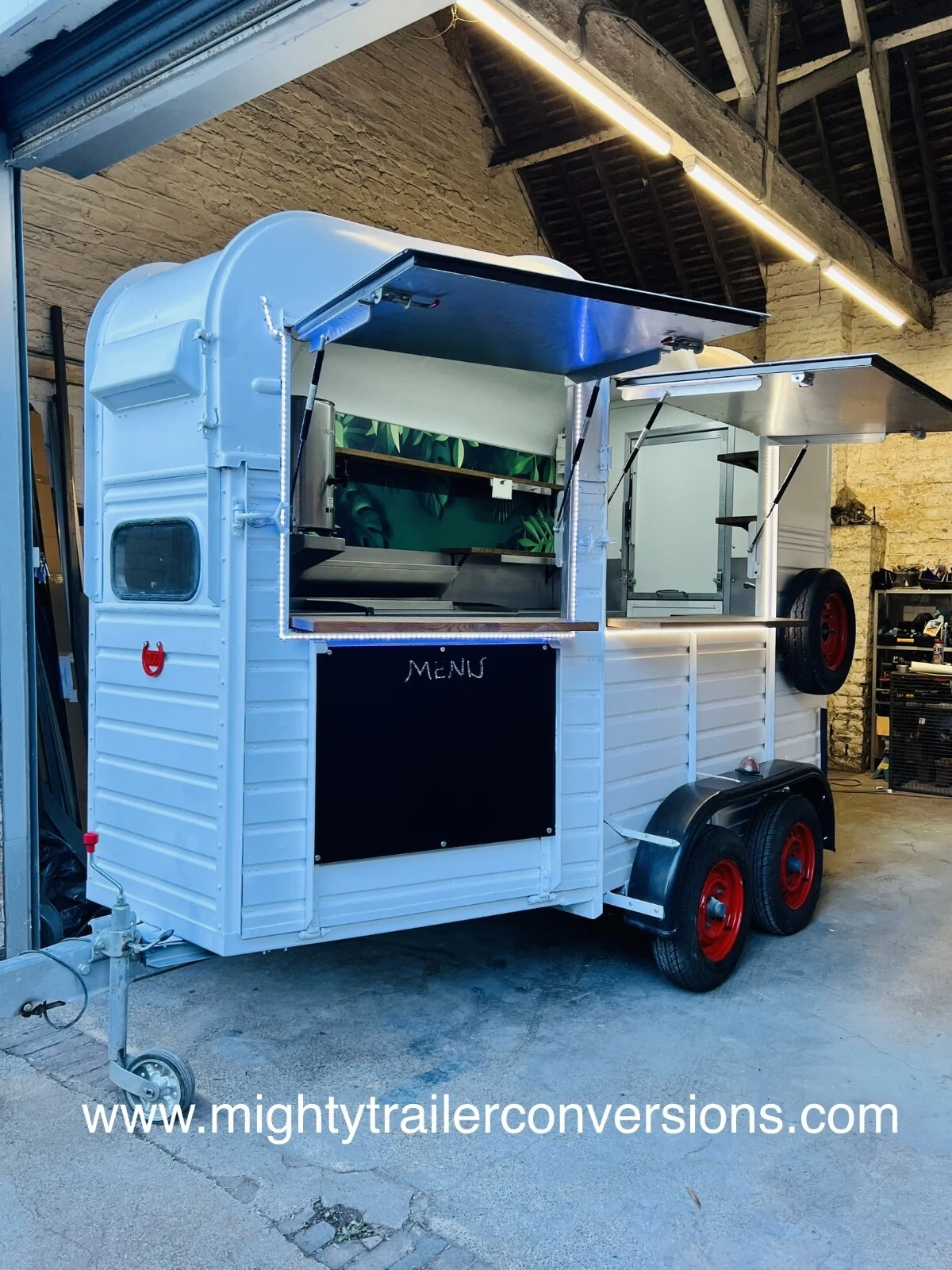 Rice Horse Trailer / Catering Trailer Conversion / Street Food Mobile Trailer